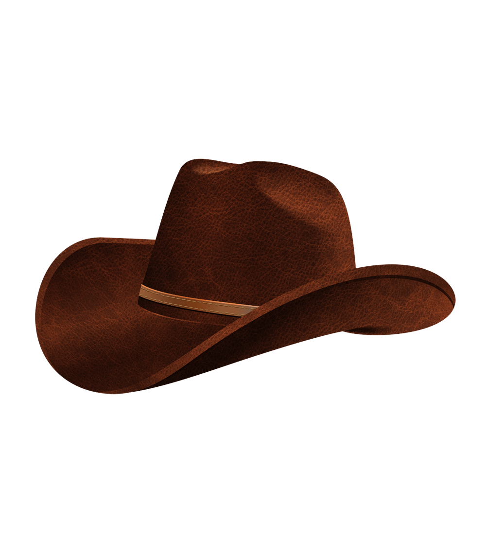 Cowboy hat.